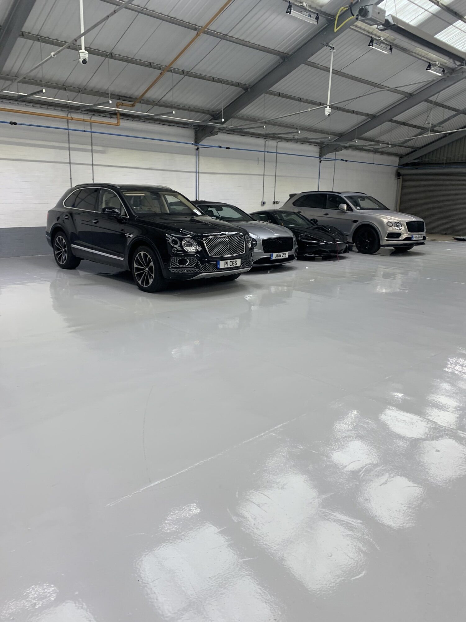 Motor Industry Workshop Flooring
